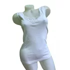 Turkey 100% pamut női trikó Fehér S-4XL-ig 0007