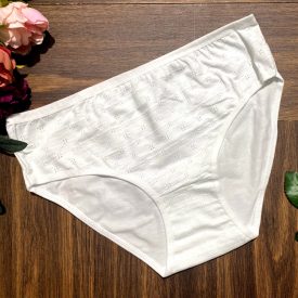   Pamut női bugyi áttört mintával – kényelmes női alsó