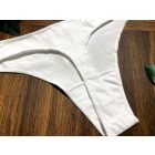 lemila női alsó pamut tanga fehér