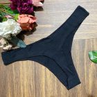 lemila női alsó pamut tanga fekete