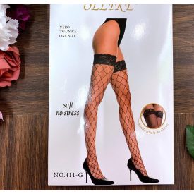 OLLIKE necc combfix nagy lyukú 411-G Fekete