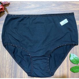 Turkey mama bugyi magas derekú pamut fekete