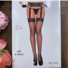 OLLIKE Fekete harisnya harisnyatartó kialakítással 7042