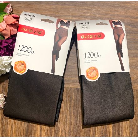  1200 den bőrhatású meleg harisnya