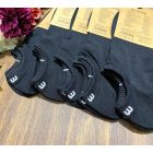 aura.via férfi  boka zokni 5pár/cs  fekete