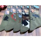 aura.via férfi vadász zokni 1cs/5 pár FE3758