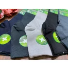 Aura.via férfi bambusz köztes szárú zokni FFZ360 1cs/5pár vegyes szin