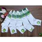 Aura.via Bambusz Férfi köztes szárű zokni FFZ362 1cs/5pár fehér