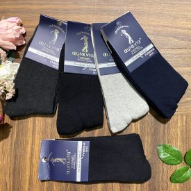 aura.via férfi thermo zokni 1cs/5pár Fv9920