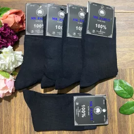   MR PAMUT férfi  hosszú szárú zokni  MP1001 1cs/5pár fekete