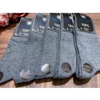 MR PAMUT férfi öltöny zokni 5pár/cs MP1002B szürke