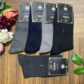 MR PAMUT férfi öltöny zokni 5pár/cs MP1055