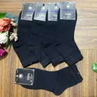 Mr pamut férfi pamut köztes szárú zokni MP3001 1cs/5pár fekete