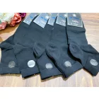 Mr pamut férfi pamut köztes szárú zokni MP3001 1cs/5pár fekete