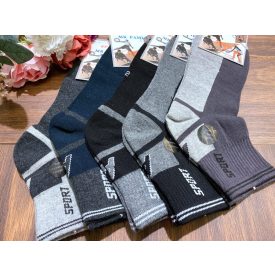 MR PAMUT férfi pamut sport zokni MP3009 1cs/5pár