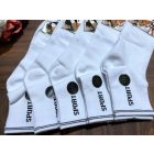 MR PAMUT férfi pamut sport zokni MP3009B 1cs/5pár fehér