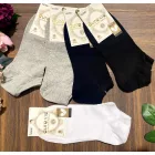 női  boka zokni 5pár/cs vegyes szin