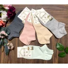 női  boka zokni 5pár/cs vegyes szin