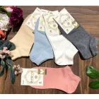 női  boka zokni 5pár/cs vegyes szin