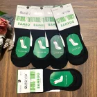 aura.via bambusz balerina zokni fekete NDD603 1cs/5pár