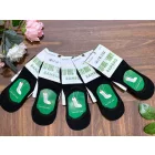 aura.via bambusz balerina zokni fekete NDD603 1cs/5pár