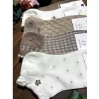 AURA.VIA Női Bokazokni 5 Pár – Pamut Vegyes Mintás Zokni