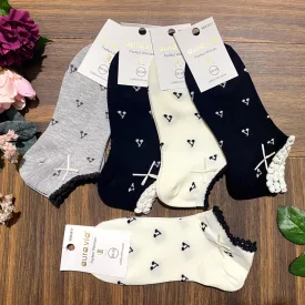 AURA VIA Noi Bokazokni 5 Par   Pamut Zokni Masnival