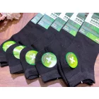 Aura.via női bambusz boka zokni NND835 1cs/5pár fekete