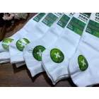 Aura.via női bambusz boka zokni NND836 1cs/5pár feher