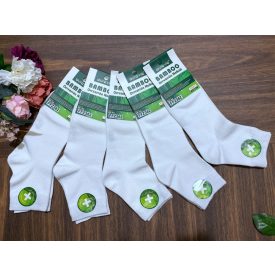   aura.via női bambusz köztes szárú zokni NNZ1702 1cs/5pár fehér