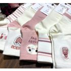 aura via pamut mintás zokni 5pár/cs