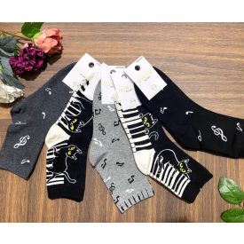 aura.via női zokni  mintás! 5pár/cs NZP8909