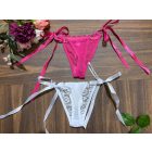 INEZ csipke szexi tanga pánt köthető