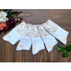 MR PAMUT női hosszú szárú pamut zokni  5pár/cs WP2002 fehér