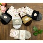 MR pamut női gumi nélküli zokni 5 pár/cs